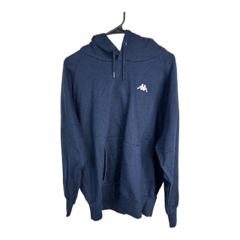 Kappa Men’s Navy Blue Hoodie Sweatshirt Size L NWOT
